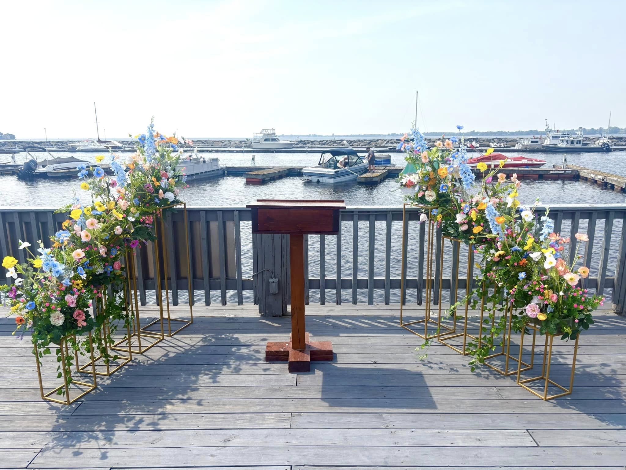 Waterfront ceremony